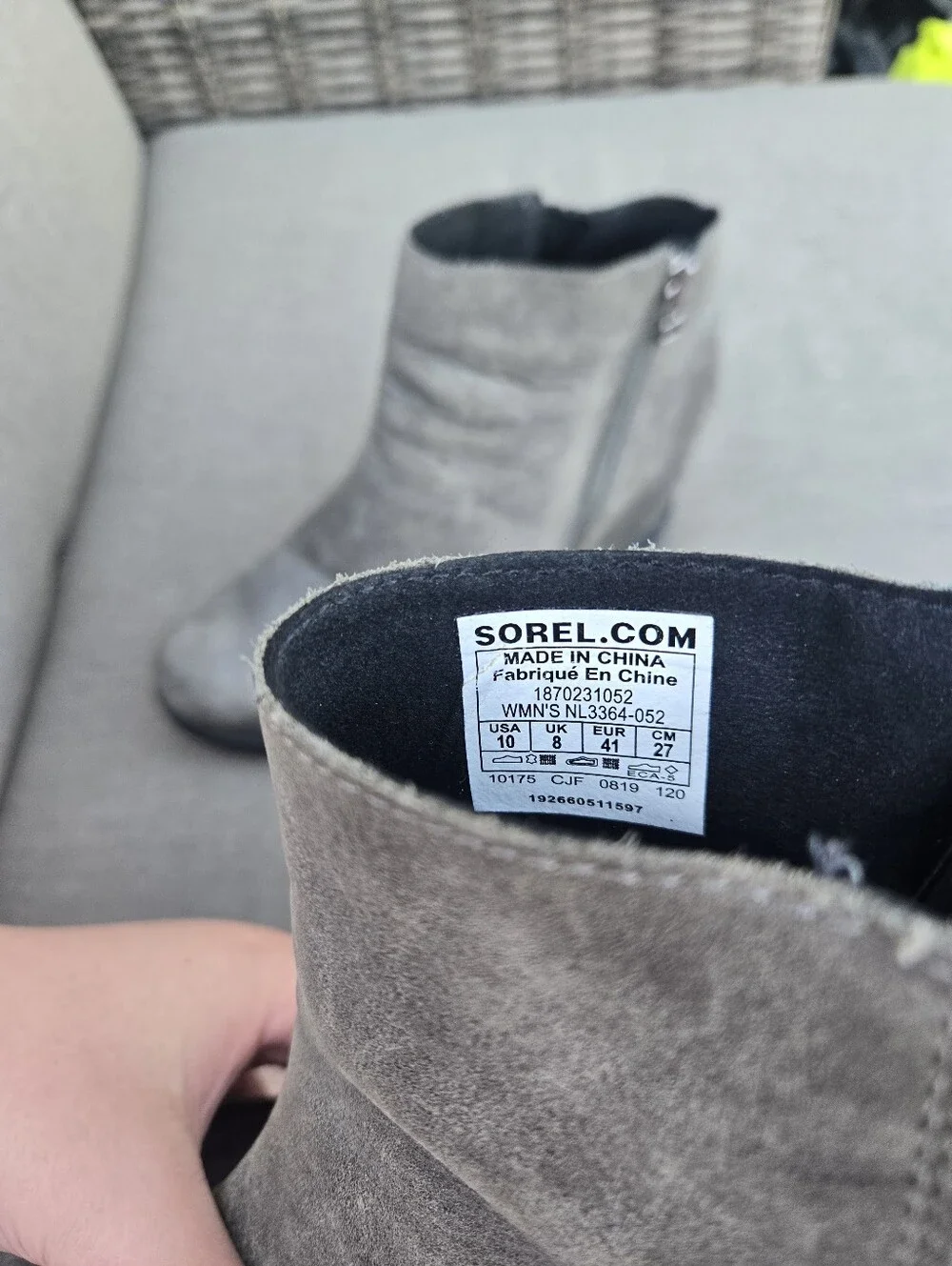 Sorel Joan Uptown Zip Bootie
